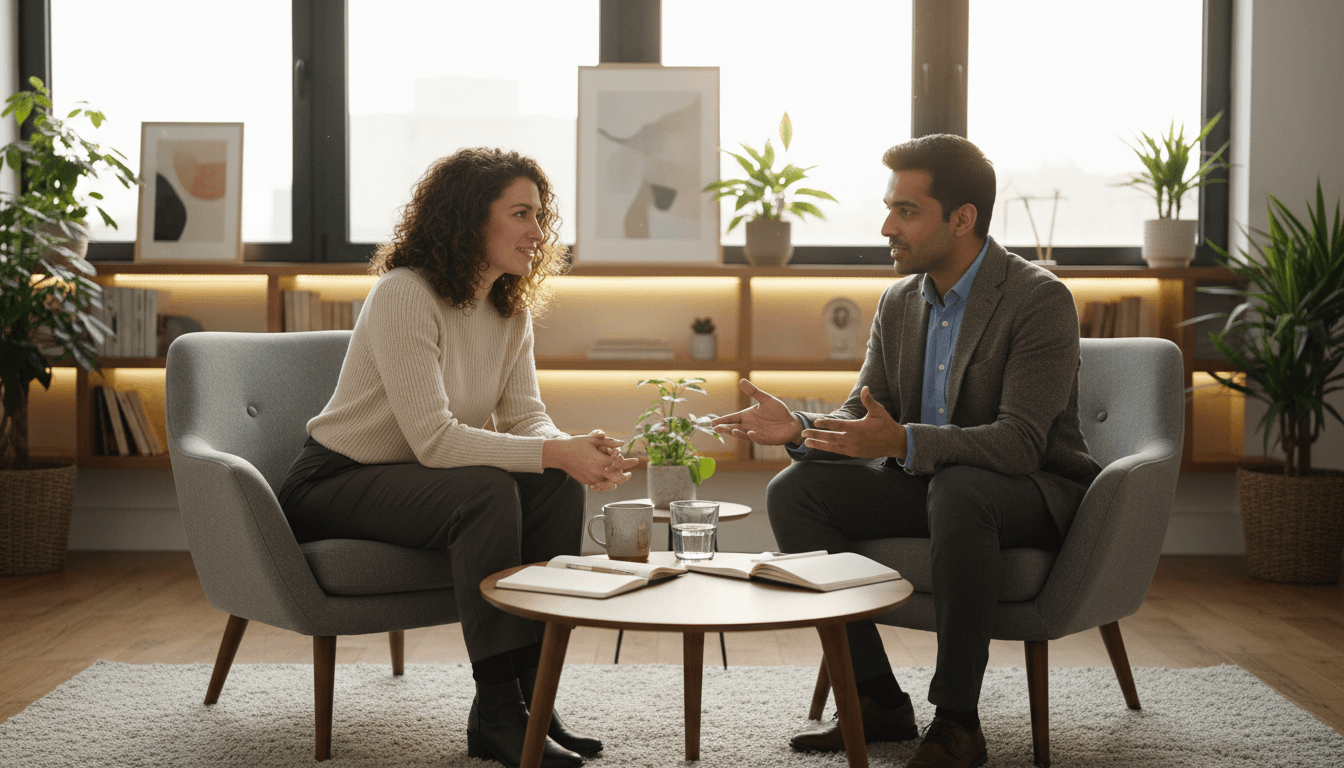 Spiritual coaching session